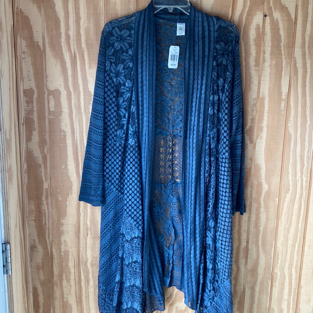 Brand New with tags Lace Cardigan size XL
